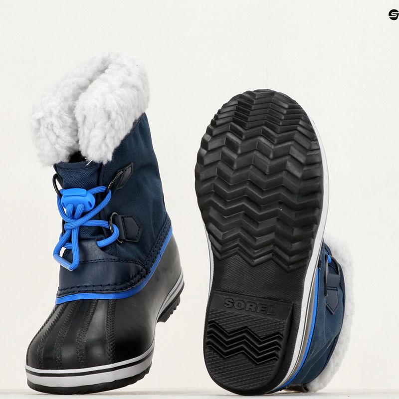 Детски ботуши за сняг Sorel Yoot Pac Nylon Wp collegiate navy/super blue 8