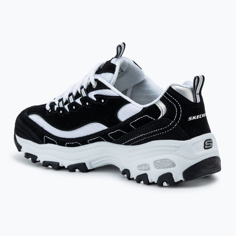 Дамски обувки SKECHERS D'Lites Biggest Fan black/white/silver 3