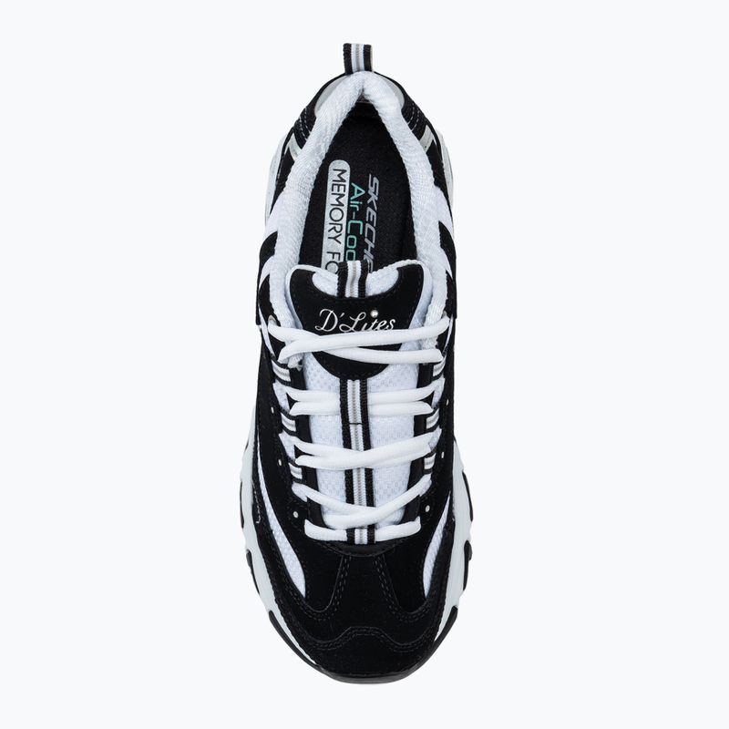 Дамски обувки SKECHERS D'Lites Biggest Fan black/white/silver 5