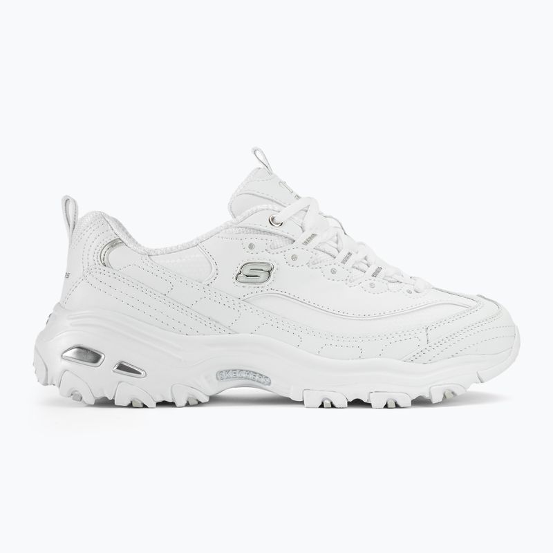 SKECHERS D'Lites Fresh Start дамски обувки бяло/бяло 2