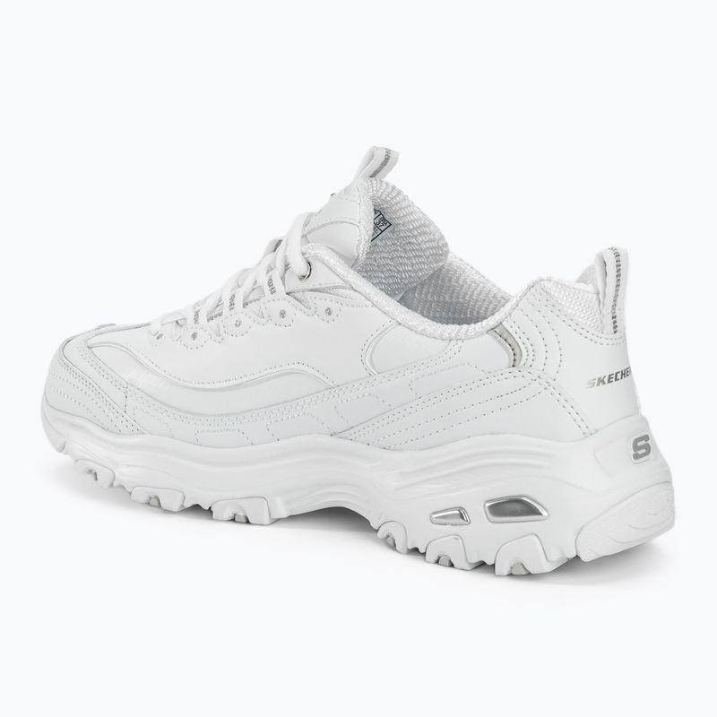 SKECHERS D'Lites Fresh Start дамски обувки бяло/бяло 3