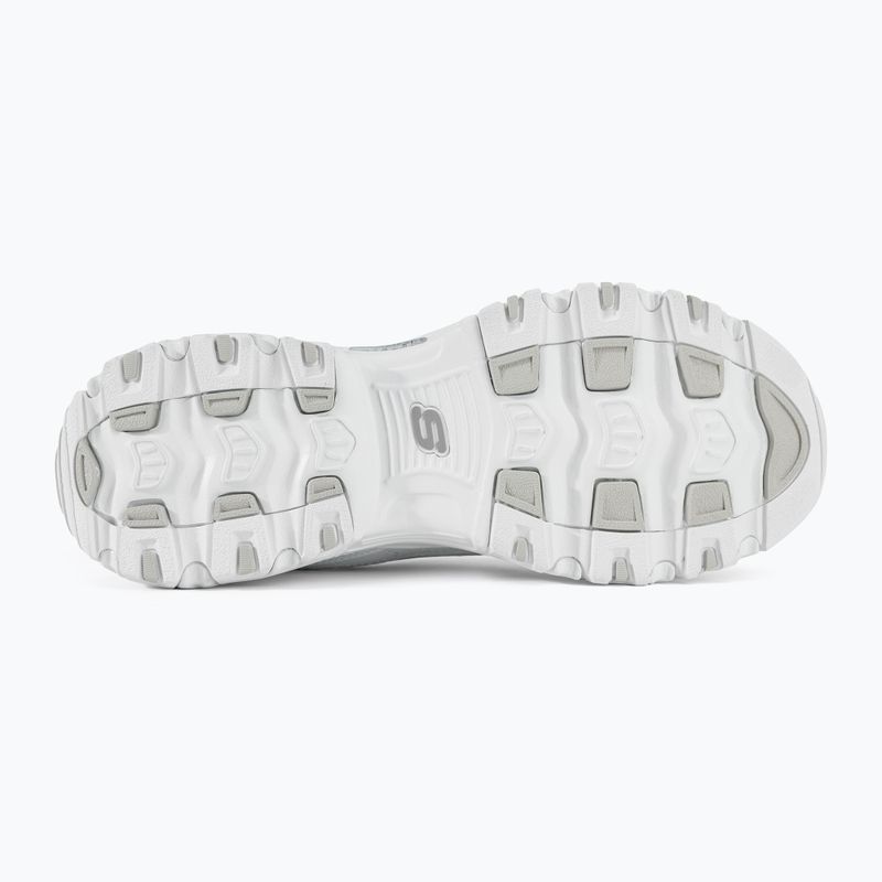SKECHERS D'Lites Fresh Start дамски обувки бяло/бяло 4