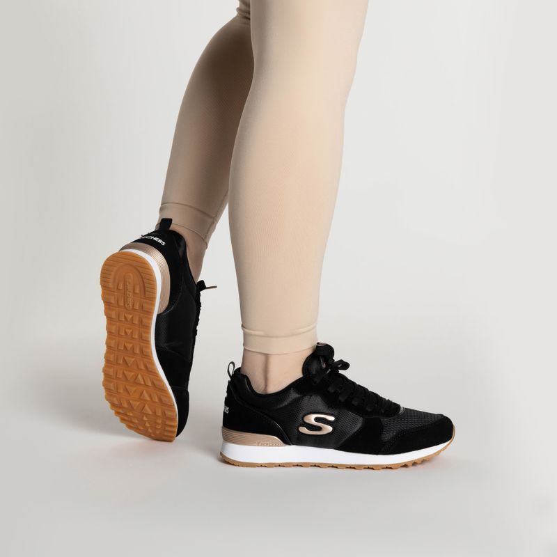SKECHERS дамски обувки Og 85 Goldn Gurl black 2