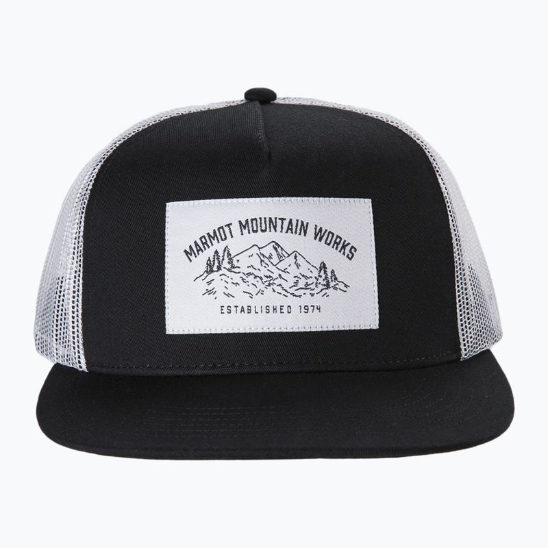 Мъжка бейзболна шапка Marmot Trucker в черно и бяло 174301007ONE 3