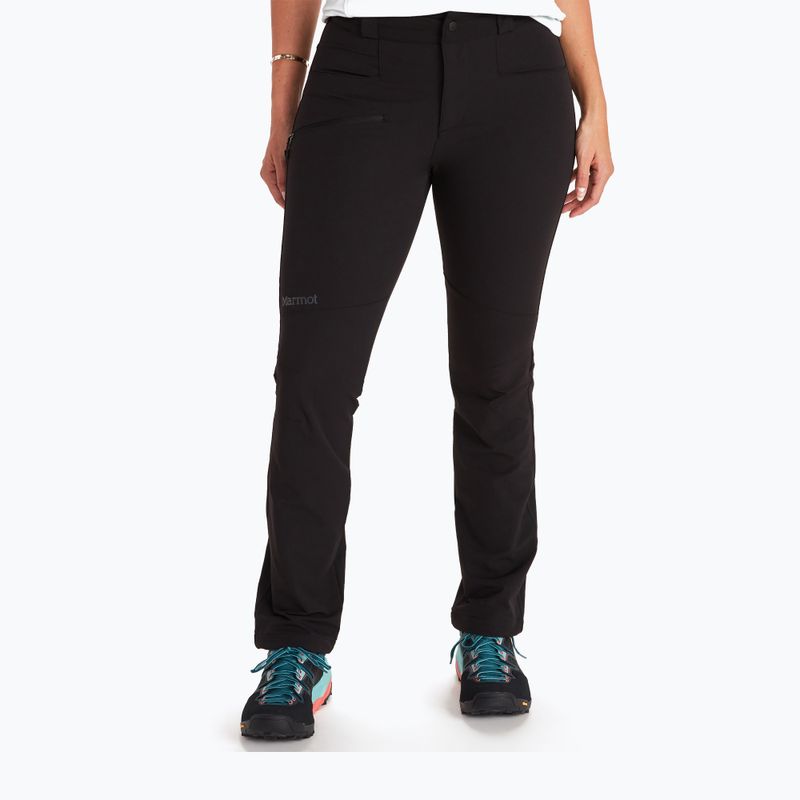 Дамски софтшел панталони Marmot Scree black 81440 7