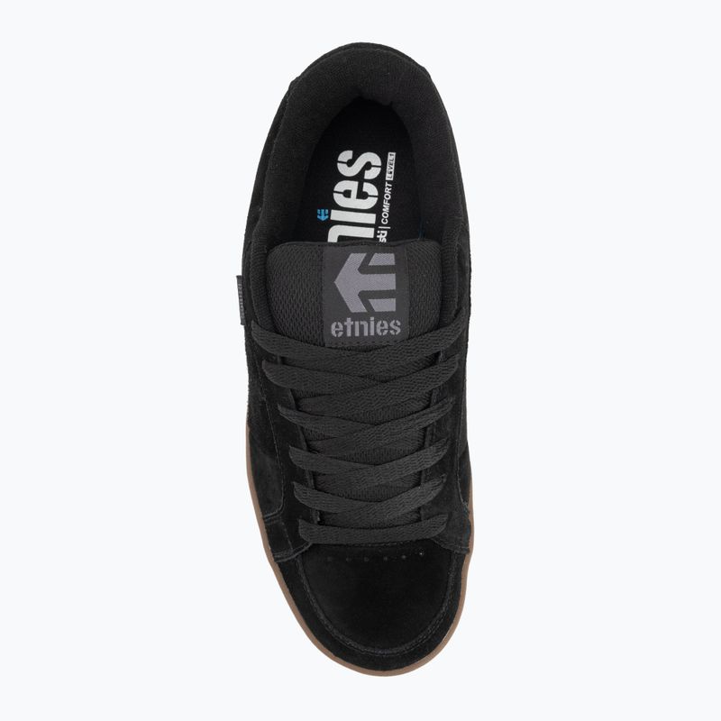 Etnies Kingpin black/dark grey/gum мъжки обувки 5