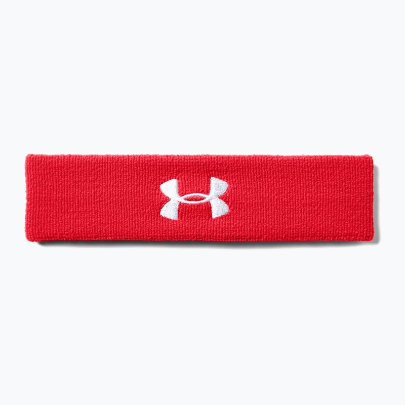 Мъжка лента за глава Under Armour Performance 600 червено и бяло 1276990