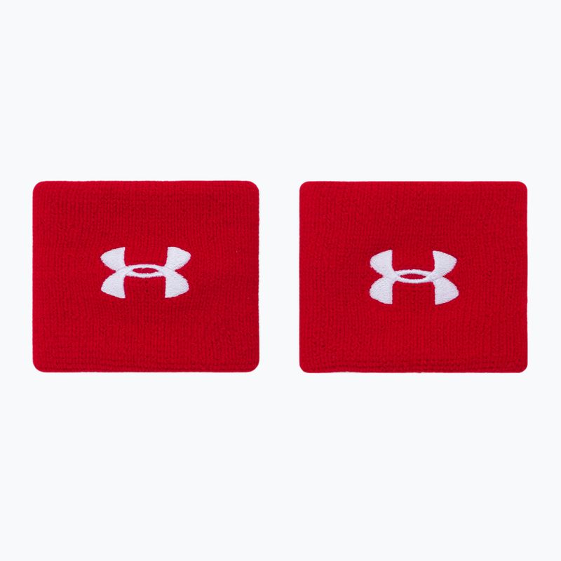 Under Armour Ua Performance Wristbands 3  2 бр. червено 1276991-600 2