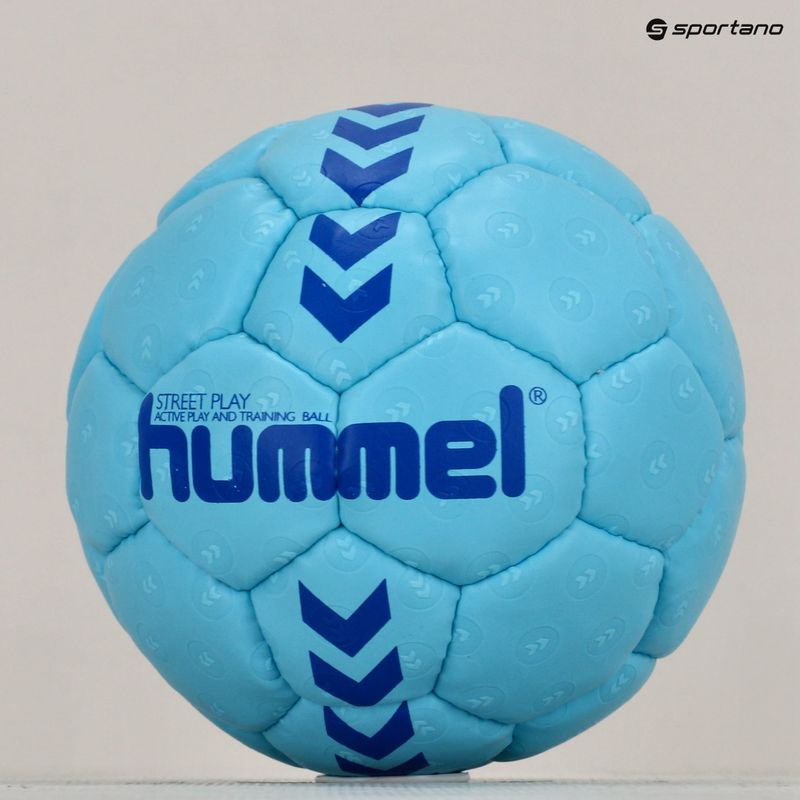 Hummel Street Play светлосиня хандбална топка размер 0 5