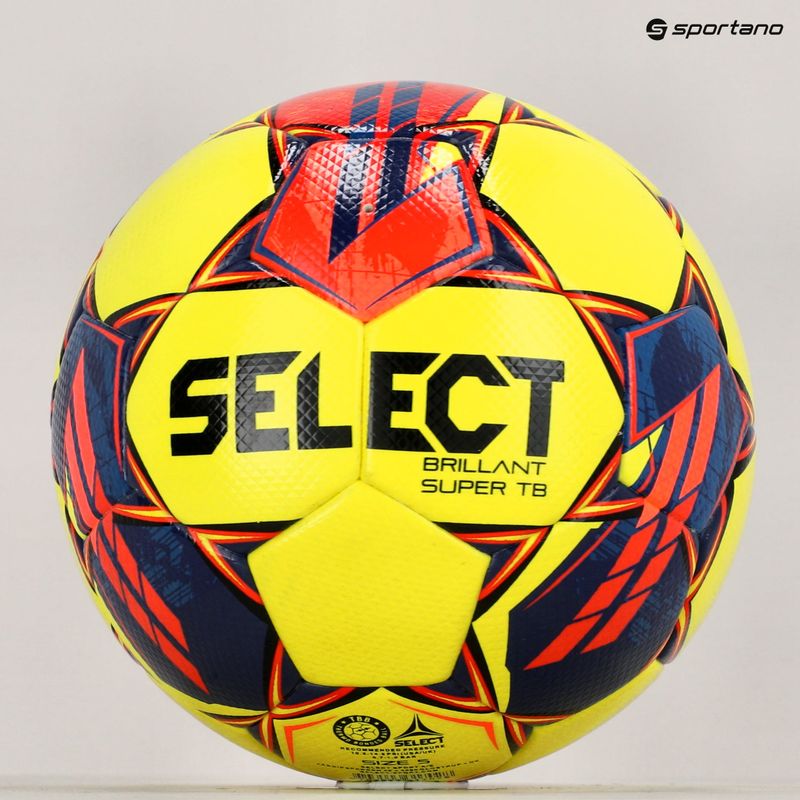 SELECT Brillant Super TB FIFA v23 yellow/red 100025 размер 5 футбол 5