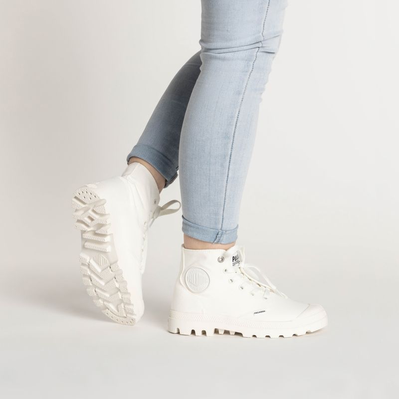 Обувки Palladium Mono Chrome star white 2