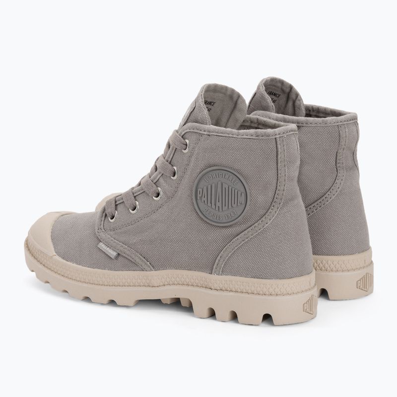 Дамски обувки Palladium Pampa HI сива фланела 3