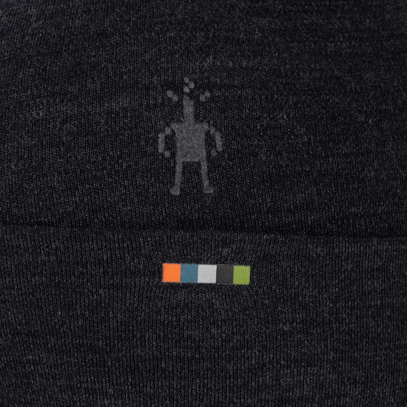 Smartwool Merino Обръщаема шапка с маншети въглен 3
