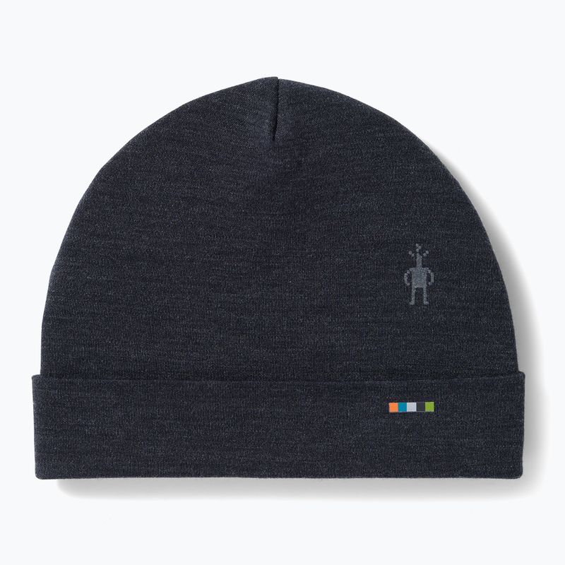 Smartwool Merino Обръщаема шапка с маншети въглен