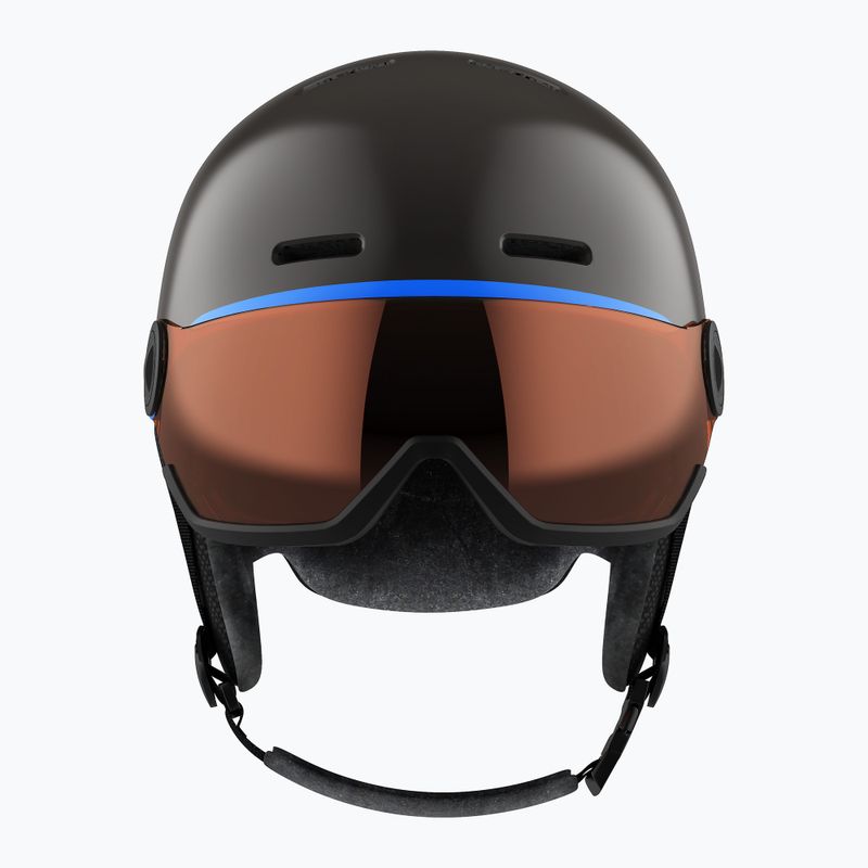 Детска ски каска Salomon Grom Visor S2 черна L39916300 10