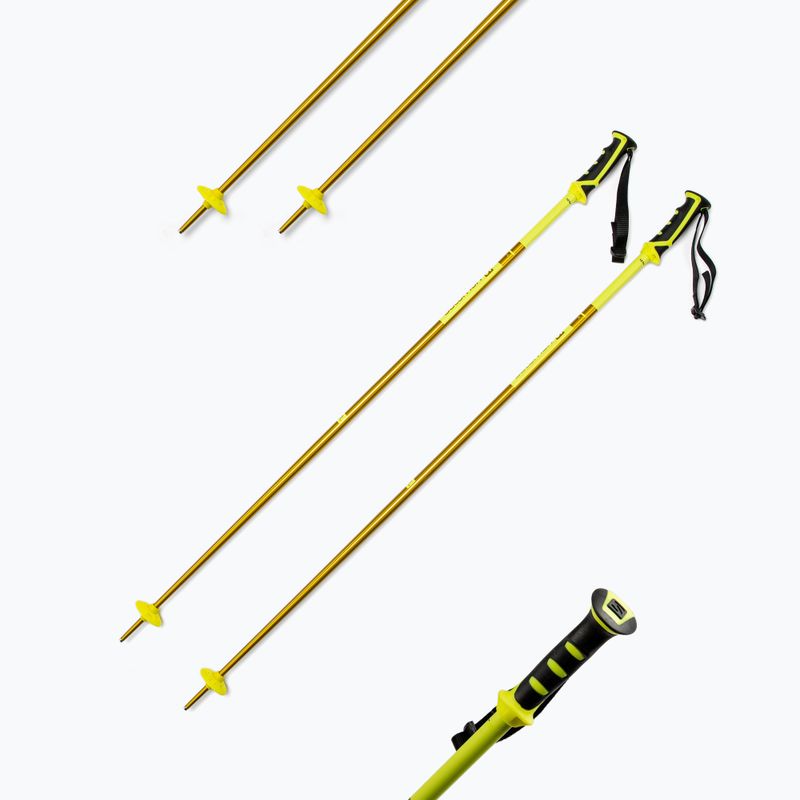 Ски палки Salomon Arctic жълти L40559200 5