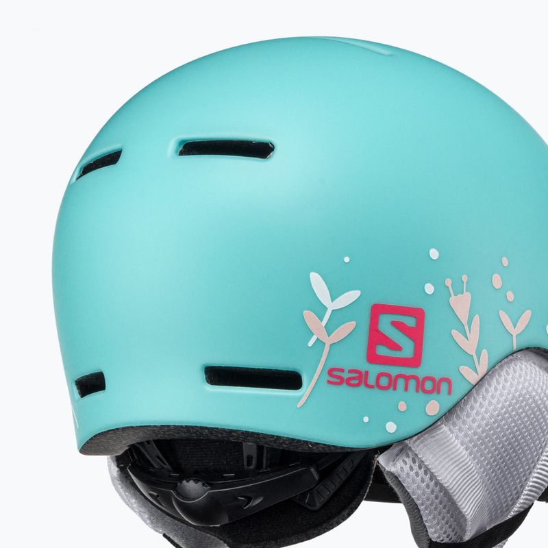 Детска ски каска Salomon Grom Visor S2 blue L40837000 7