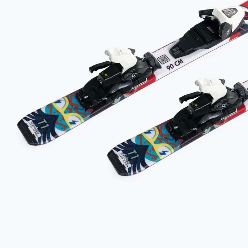 Детски ски за спускане Salomon T1 XS + C5 цвят L40891100 8