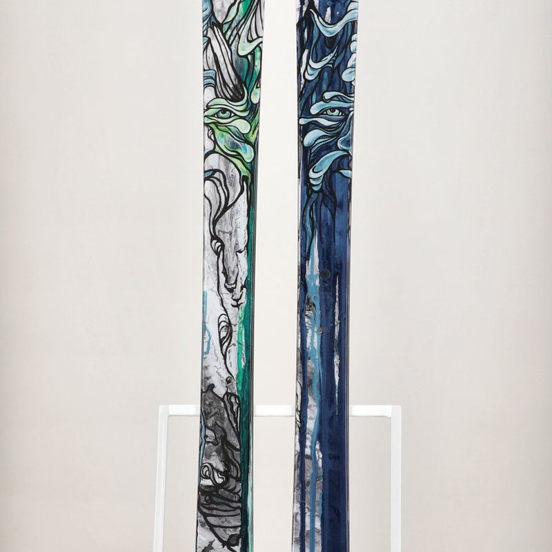 Мъжки ски за спускане Atomic Bent 100 blue/grey 14