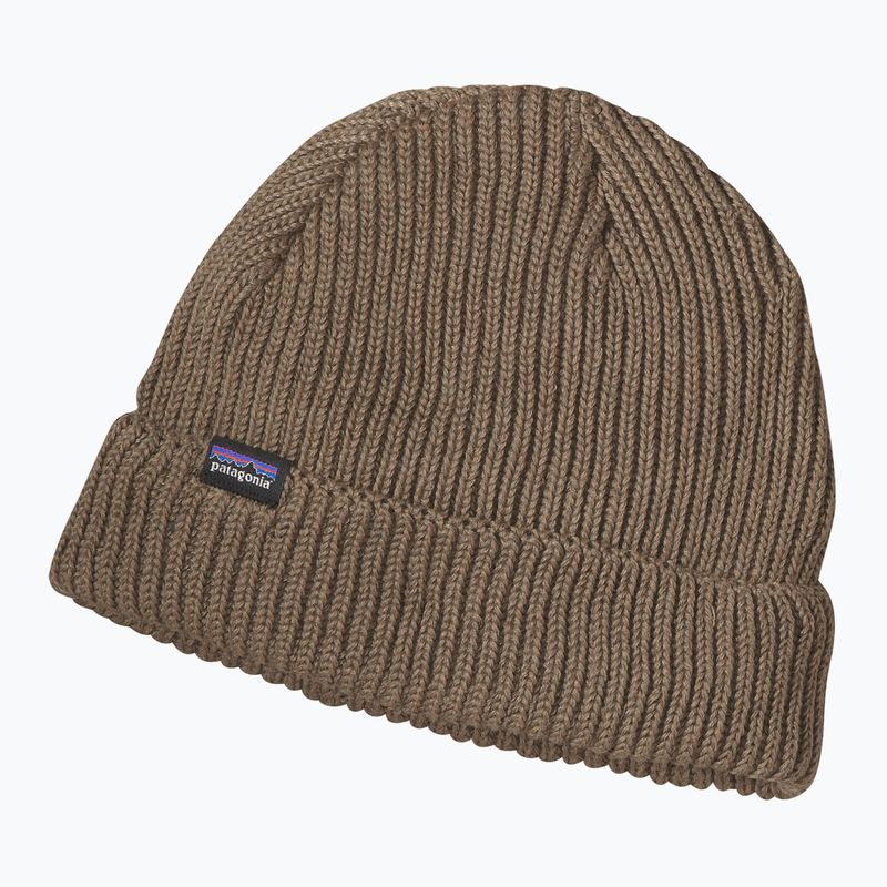 Patagonia Fishermans Rolled Beanie зимна шапка с пепеляв загар