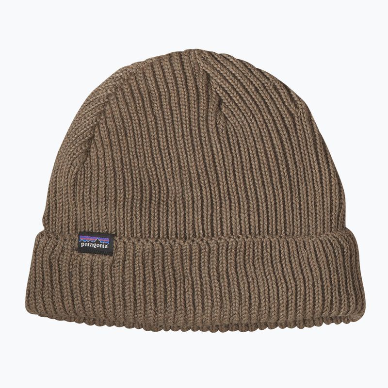 Patagonia Fishermans Rolled Beanie зимна шапка с пепеляв загар 2
