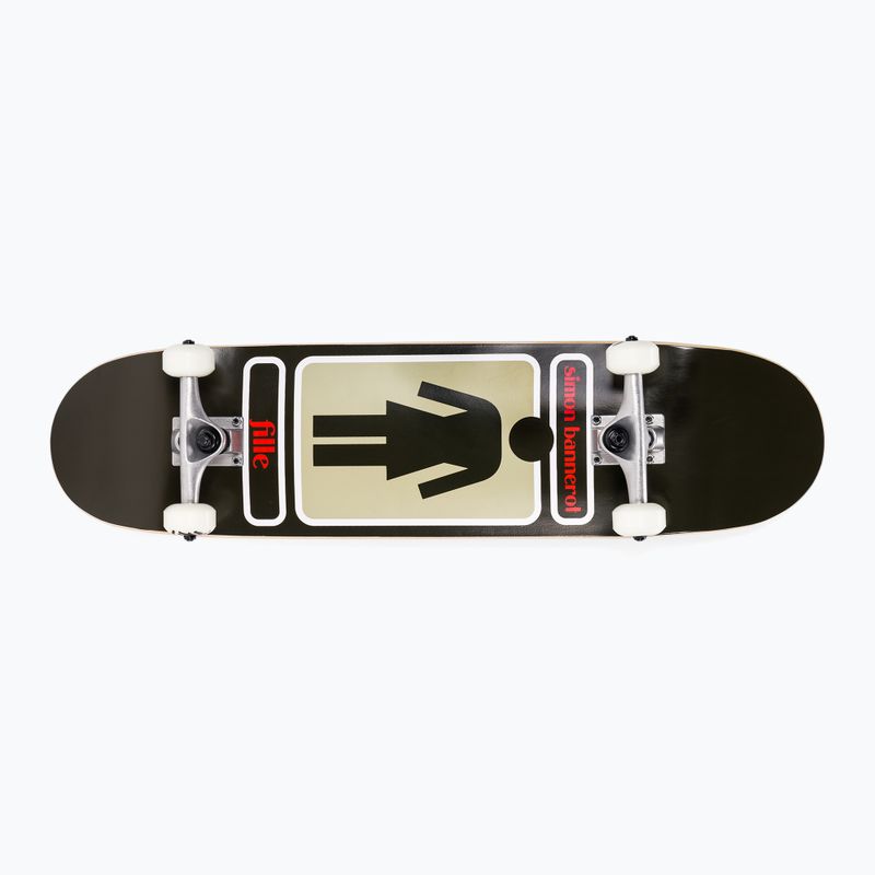 GIRL Bannerot 93 Til 8.0 класически скейтборд черен GC4111G008