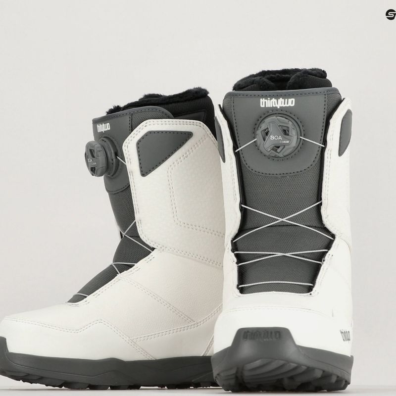 Дамски ботуши за сноуборд ThirtyTwo Shifty Boa W'S '23 white/grey 7