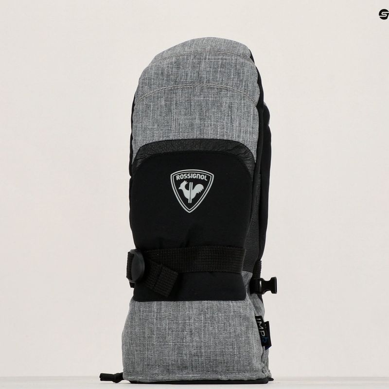 Мъжки ски ръкавици Rossignol Type Impr M heather grey 6