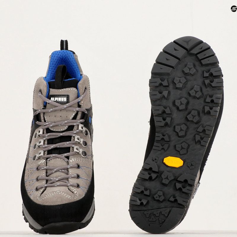 Дамски ботуши за трекинг Alpinus The Ridge Mid Pro anthracite/blue 10