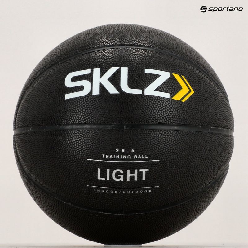 SKLZ Lightweight Control Баскетболна топка за обучение по баскетбол черна размер 5 5