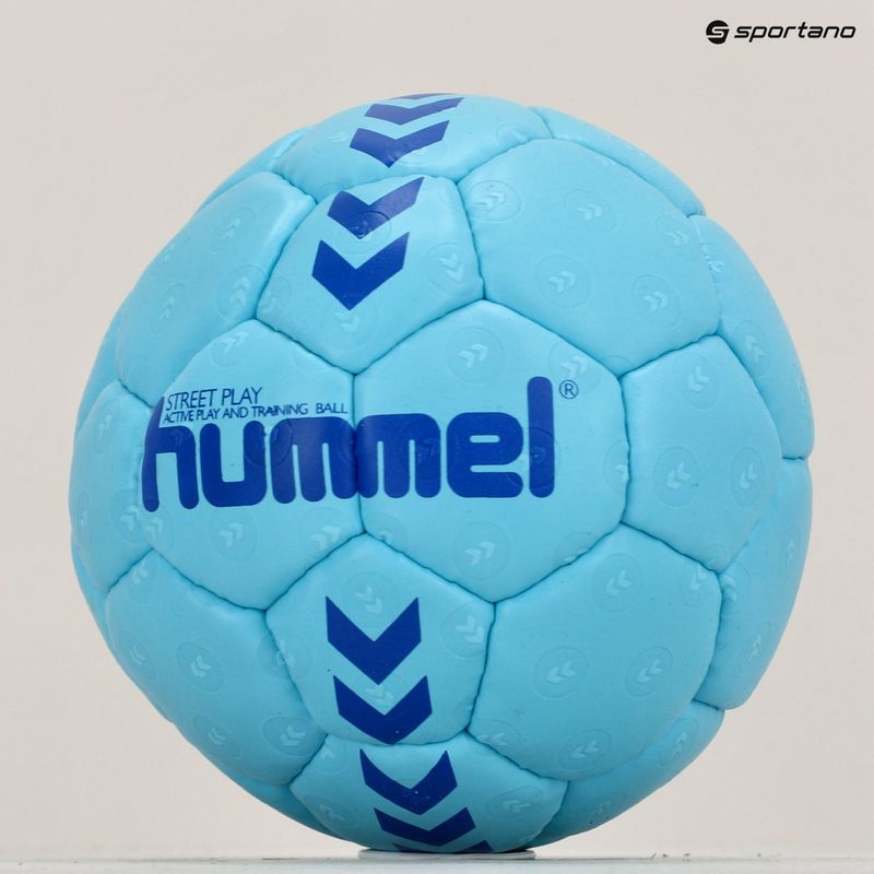 Hummel Street Play светлосиня топка за хандбал размер 00 5