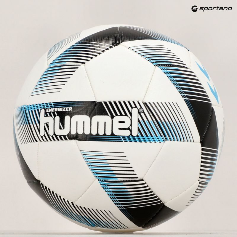 Hummel Energizer FB футболна топка бяло/черно/синьо размер 4 9