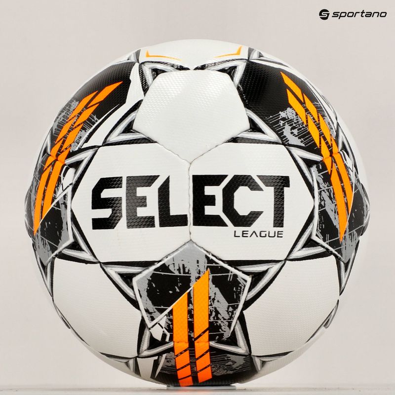 SELECT League football v24 white/black размер 4 6