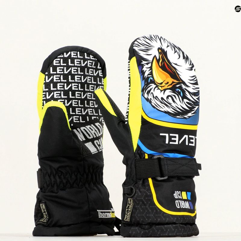 Детски ски ръкавици Level Junior Mitt goldeneagle 9