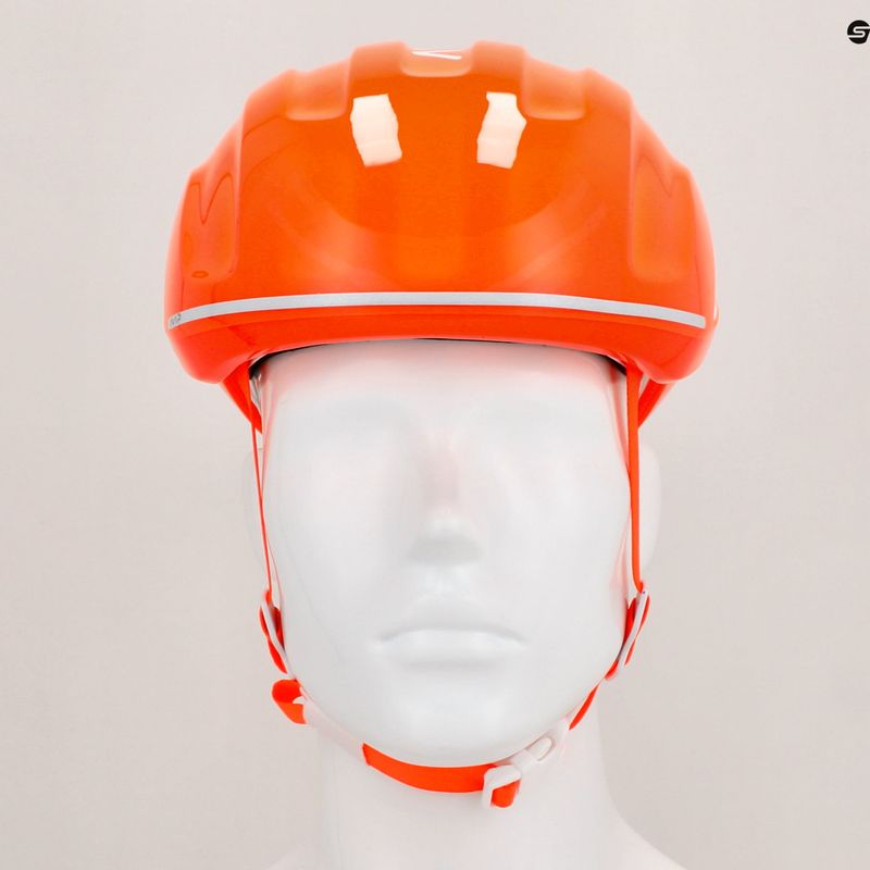 POC Ventral Tempus MIPS флуоресцентно оранжева каска за велосипед avip 10