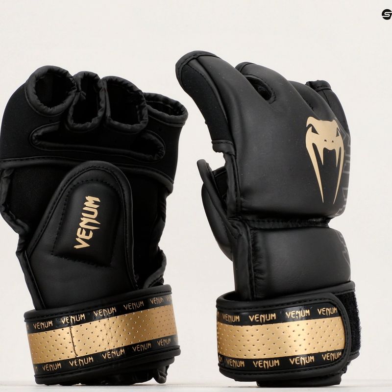 ММА ръкавици Venum Impact 2.0 black/gold 7