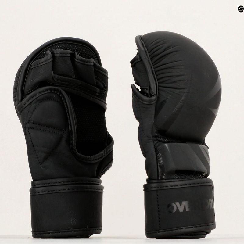 Граплинг ръкавици Overlord Sparring MMA черни 8