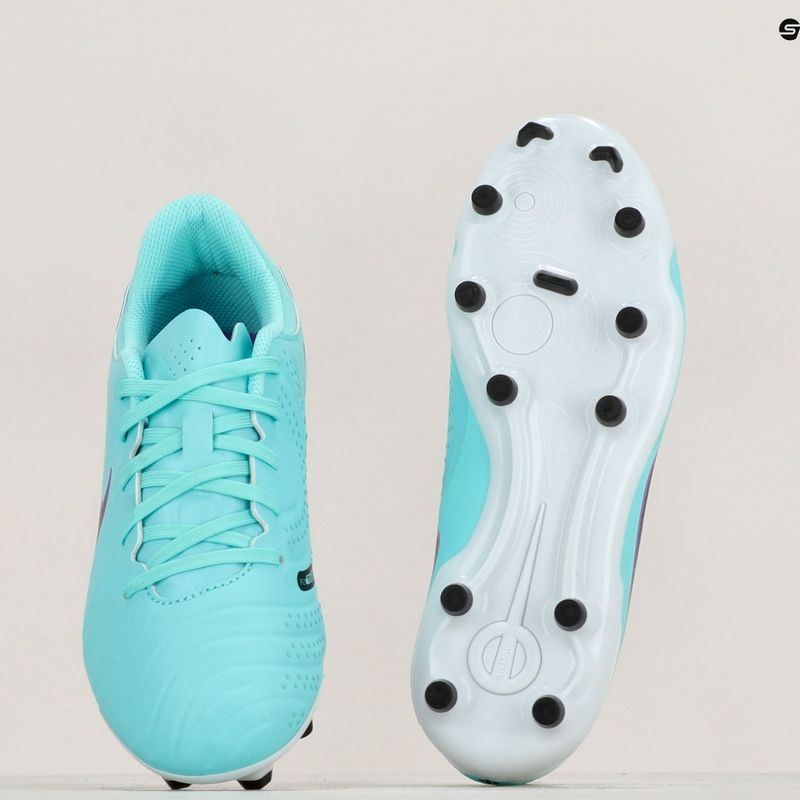 Детски футболни обувки Nike Jr Legend 10 Academy FG/MG hyper turquoise/fuchsia dream/black 8