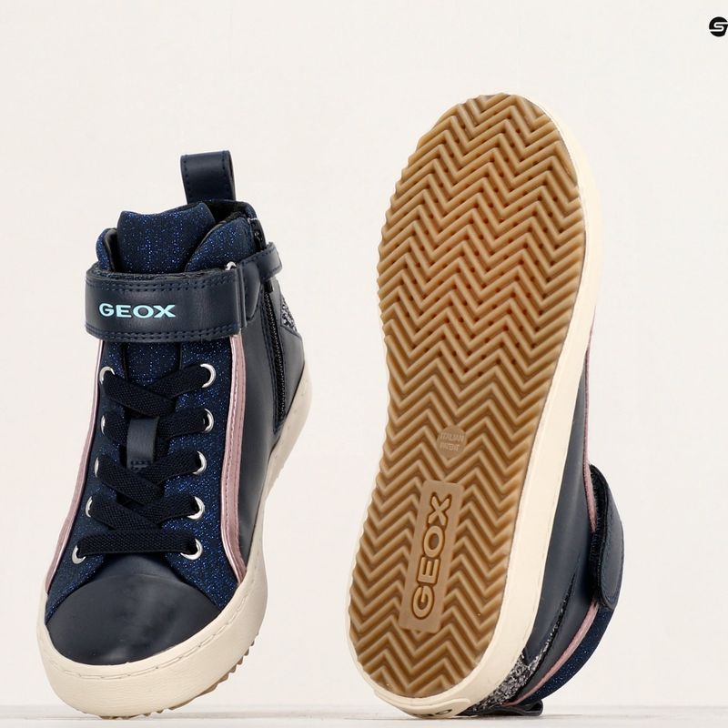 Детски обувки Geox Kalispera navy/dark silver 15