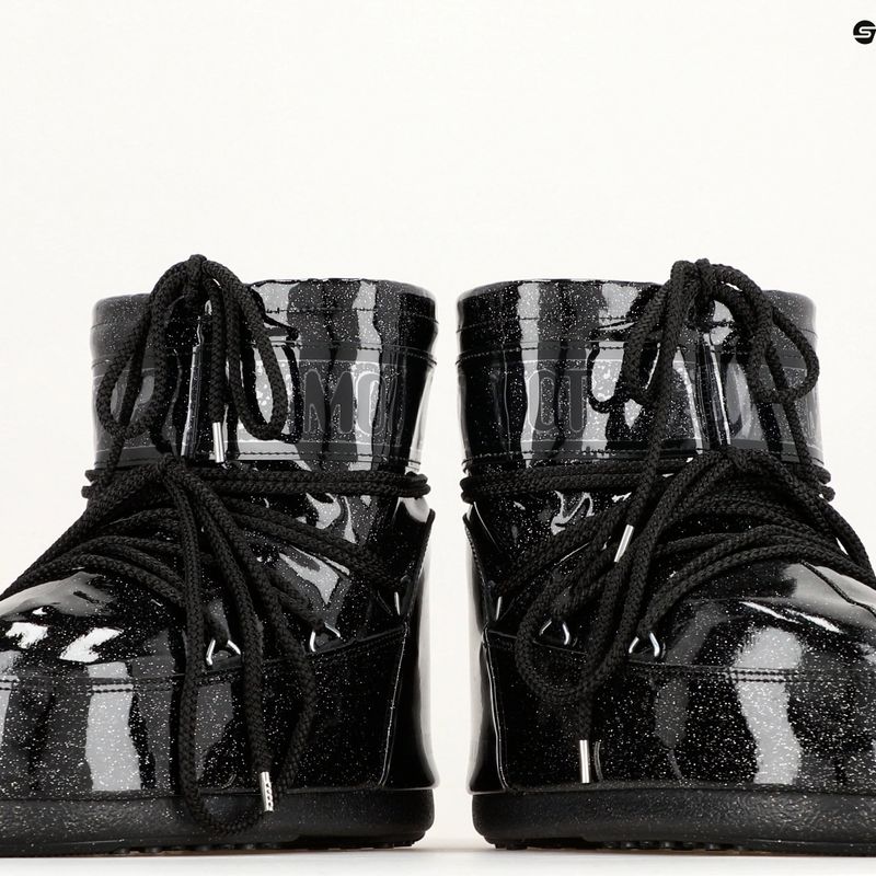 Дамски ботуши Moon Boot Icon Low Glitter black snow boots 10