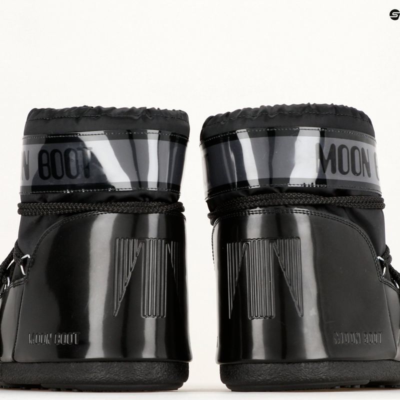 Дамски снежни ботуши Moon Boot Icon Low Glance black 9