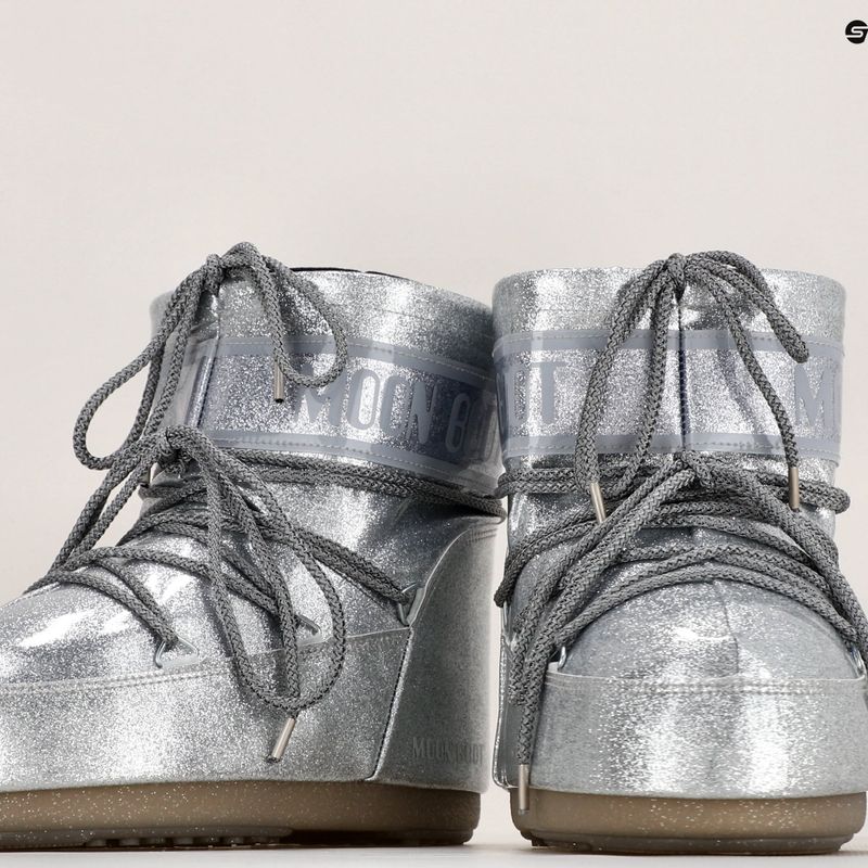 Moon Boot Icon Low Glitter silver дамски ботуши за сняг 8
