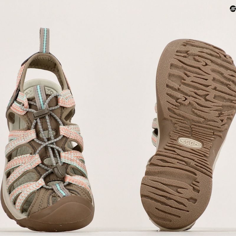 KEEN Whisper traupe/coral дамски сандали за трекинг 14