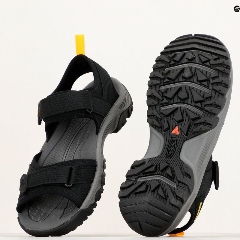 Keen Targhee III Open Toe H2 мъжки сандали за трекинг черни 1024865 14