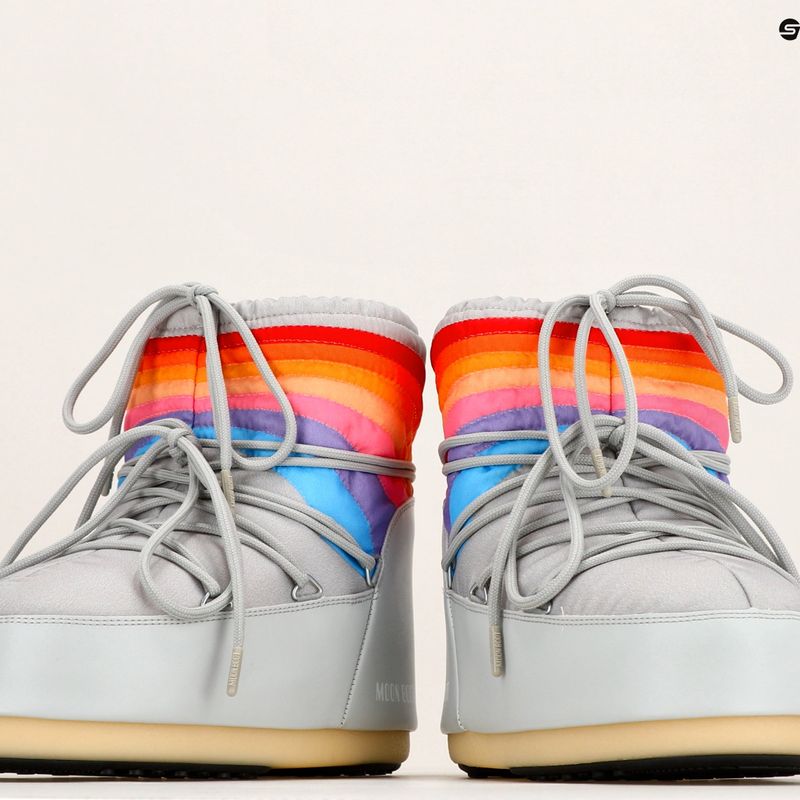 Дамски ботуши Moon Boot Icon Low Rainbow glacier grey snow boots 9