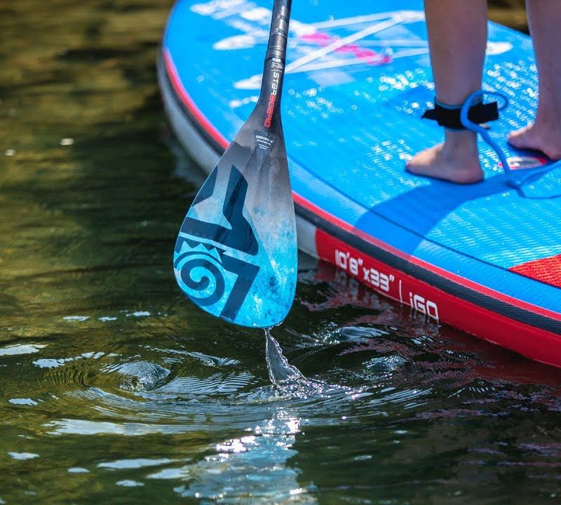 STARBOARD Enduro Tiki Tech Wave 26mm Carbon S40 3-Piece SUP гребло 6