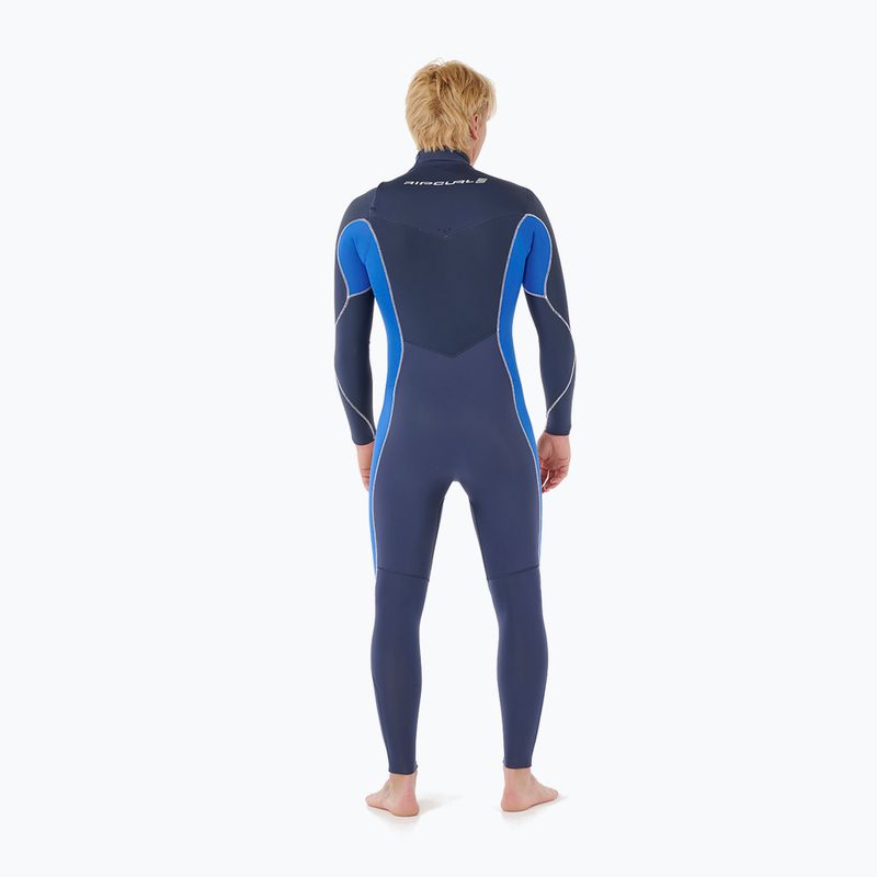 Мъжки неопреннов костюм за плуване Rip Curl Dawn Patrol 3/2mm Chest Zip electric cobalt 2
