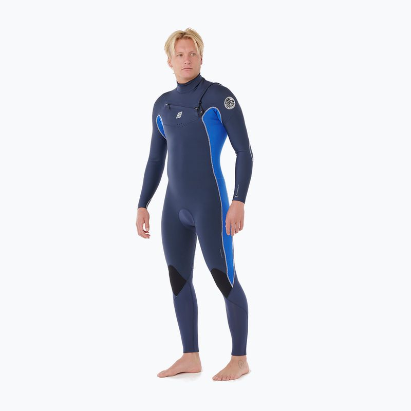 Мъжки неопреннов костюм за плуване Rip Curl Dawn Patrol 3/2mm Chest Zip electric cobalt 3