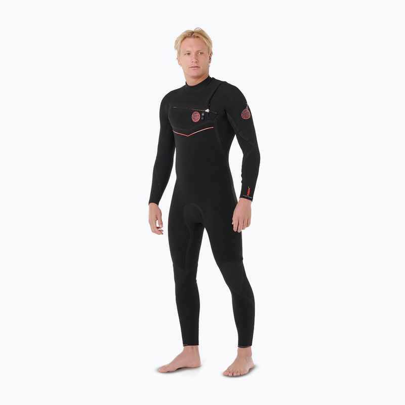 Мъжки неопреннов костюм за плуване Rip Curl F-Bomb Fusion 4/3 mm Chest Zip black 3