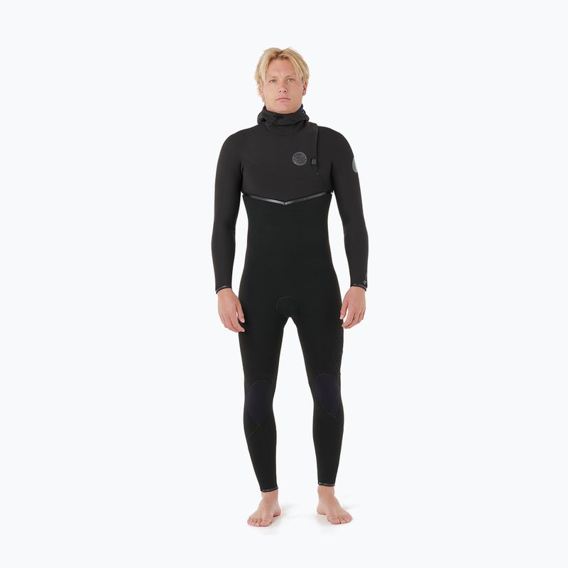 Мъжки неопреннов костюм за плуване Rip Curl E-Bomb Zf Hood 5/4 mm black 2